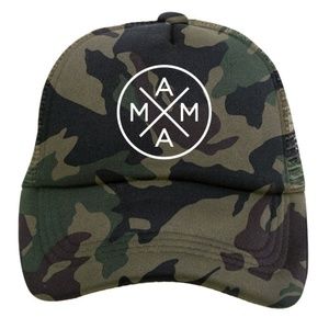 Mama X™ Trucker Hat - Green Camo